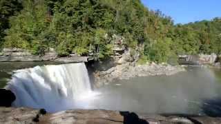 Cumberland Falls Kentucky  An Aerial Perspective [upl. by Bruns93]