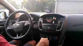 Park Assist Focus Mk3 z ekranem nawigacji [upl. by Myk30]