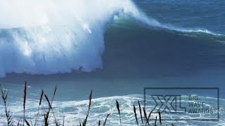 Will Skudin at Nazare  2015 Billabong Ride of the Year Entry  XXL Big Wave Awards [upl. by Sewel3]