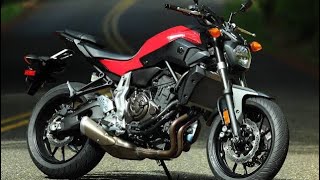 2015 Yamaha FZ07 MT07 Delkevic Exhaust System [upl. by Westhead]