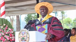 LIVE President Ruto graces Garissa University 5th Graduation Ceremony [upl. by Firmin206]