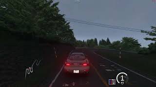 Touge race RX7 in Mount AkinaG29 900º [upl. by Baal]