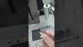 Watch strap Ultrasonic welding zhenjumachinery watchstrap ultrasonicweldingmachine [upl. by Adoc302]