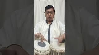 lesson of kaida By pandit kishore banerjee  Top Grade Tabla Player from Delhi in teental [upl. by Rucker]