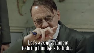 Hitler Reacts to Vijay Mallya Tweets [upl. by Jandy]