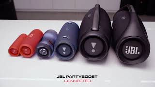 JBL Partyboost Connecte for 6 speaker play at the same time [upl. by Litt]