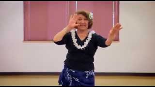 Pearly Shells  Hula Instruction [upl. by Monteith]