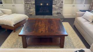 Ontario Barnwood Coffee Table [upl. by Hagile]