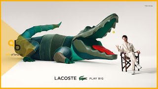 Lacoste Play Big Pierre Niney [upl. by Jorrie894]