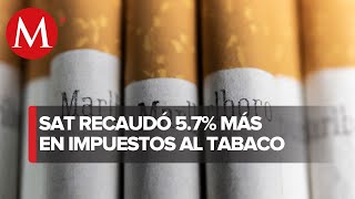 SAT duplica el IEPS a cigarro recauda equivalente a monto de becas laborales [upl. by Arv]