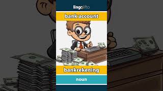 🇬🇧🇳🇱 bank account  bankrekening  learn English  laten we Engels leren [upl. by Barbur]