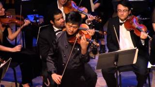 Sarasate Zigeunerweisen Manhattan Symphoie Violinist Shenghua Hu Conductor Gregory Singer [upl. by Terces682]