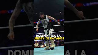 Dominik Mysterio pisa la jersey de Rayados de Monterrey dominikmysterio wwe wrestling [upl. by Lon807]