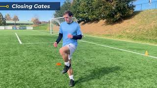 Soccer Warmup Exercises  Hip Mobility [upl. by Jasen686]