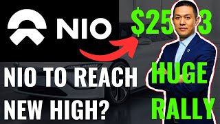 Can NIO Stock reach 25 How high can NIO go  RALLY [upl. by Zigrang]