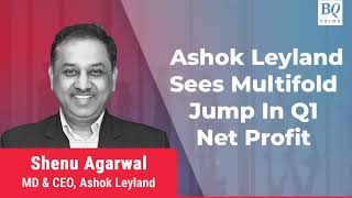 Q1 Review Ashok Leyland Reports Strong June Quarter Earnings  BQ Prime [upl. by Addis109]