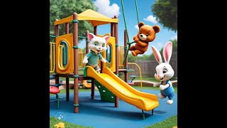 Kids Fun  A Guide to Playground Adventures for Kids  Discover the Playground Slide and Swing Fun [upl. by Roee922]