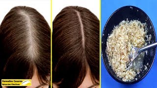 Eliminar Las Canas De Forma Natural Y Detener La Caída Del Cabello Sólo Con Estos 3 Ingredientes [upl. by Caresse608]