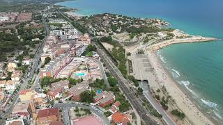 Tarragona drone view August 2023 [upl. by Gilly]