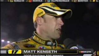 Matt Kenseth Wins Daytona 500 2009 [upl. by Zirkle881]