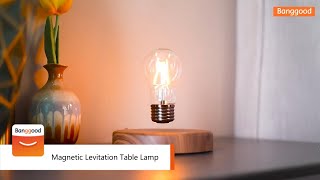 Magnetic Levitation Table Lamp Ornament  Shop on Banggood [upl. by Illehs897]