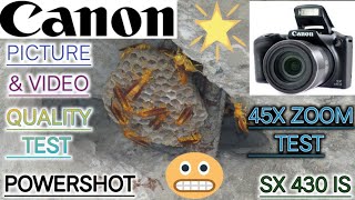 Canon PowerShot SX430 IS Camera Review [upl. by Notnel]