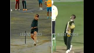 Shoaib Akhtar bowling 🔥🔥 injury 2008 legend 2023🔥🔥🔥 [upl. by Gregrory607]