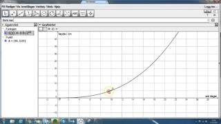 Gjennomsnittlig vekstfart i Geogebra 2p [upl. by Trout]