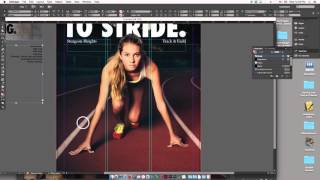 Poster Design For Beginners Tutorial Adobe Indesign Grid Layout Typography Part02 [upl. by Attiuqahs161]