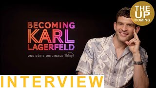 Arnaud Valois interview on Becoming Karl Lagerfeld [upl. by Yehc]