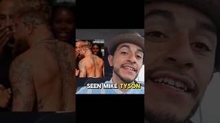 Mike Tyson Jake Paul slap staged boxingvlogshowsportssportfypviralshorttrendingpowerevent [upl. by Huntlee]