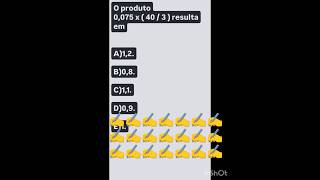 NÃO USE DECIMAL PARA FAZER ESSA QUESTÃO DO CONCURSO DOS CORREIOS cnu matematica enem correios [upl. by Adela]