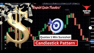 1 min binary option Candlestick pattern amp Psychology trading stratergy to win every trade quotex [upl. by Aik]