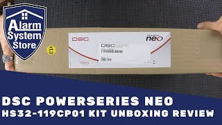 DSC PowerSeries NEO HS32119CP01 Unboxing Review  Alarm System Store [upl. by Zerla]