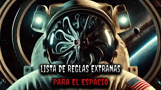 Lista de reglas extrañas para salir del espacio [upl. by Ahsar978]