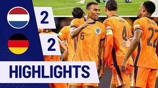 Germany vs Netherlands 22  All Goals amp Highlights  European Nations League 2024 [upl. by Arateehc]