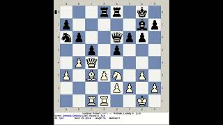 Huebner Robert vs Rellstab Ludwig Jr  Detmold Chess 1967 Germany [upl. by Moses]