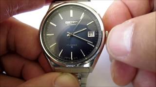 Seiko Automatic Vintage Wristwatch Calibre 6308 [upl. by Deerdre]