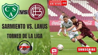 SARMIENTO vs LANUS EN VIVO ⚽TORNEO DE LA LIGA  FECHA 13 [upl. by Edana]