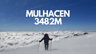 Highest Peak of Spain  MULHACEN 3482m Winter Ascent FullHD60fps [upl. by Dressel]