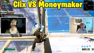 Clix and Cooper VS Moneymaker amp Pinq 2v2 TOXIC Fights [upl. by Eberly]