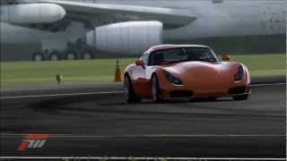 Driving the TVR Sagaris on FM4 [upl. by Marga]