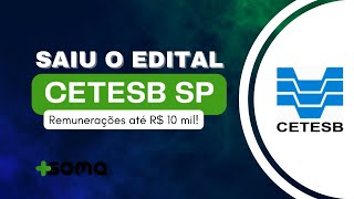 EDITAL PUBLICADO Concurso CETESB Edital Publicado com 224 vagas  Com André Sócrates [upl. by Elleirbag]