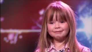 Connie Talbot  Audition in Britains Got Talent high quality [upl. by Lustig525]