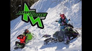 ARCTIC CAT 2019 AT HARDCORE CAMP IN SAXNÄS Testing ALPHA ONE and HARDCORE EVO [upl. by Yllor516]