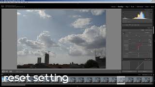 Lightroom Auto Adjust Setting with Shift button and Reset Editing [upl. by Anival]