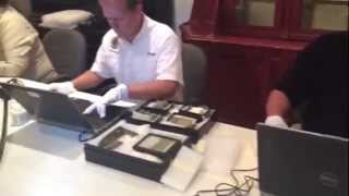 Phil Collins private collection of Alamo artifacts being processed [upl. by Cornel]