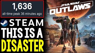 Star Wars Outlaws Steam Release is an ABSOLUTE DISASTER [upl. by Hpesojnhoj]