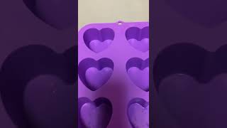 In Hand Review of Bakerpan Silicone Heart Mold for Baking [upl. by Mart]