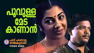 Poovulla Meda  Pandu Pandoru Rajakumari  Jagadeesh  Evergreen Malayalam Film Songs [upl. by Wakeen675]